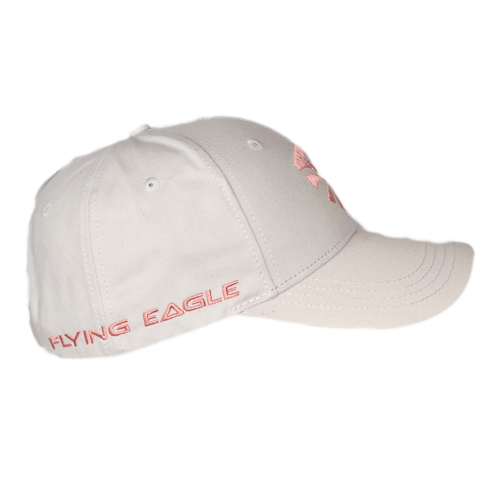 Baseball Cap White/Pink