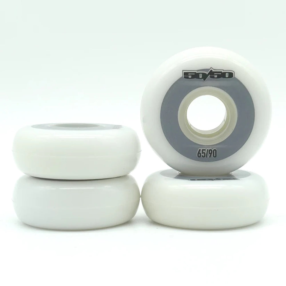 65mm/90A 4-pack white
