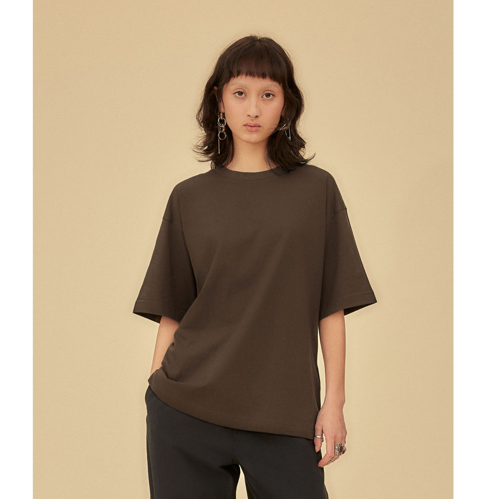 Organic T-Sirt Muted Truffle