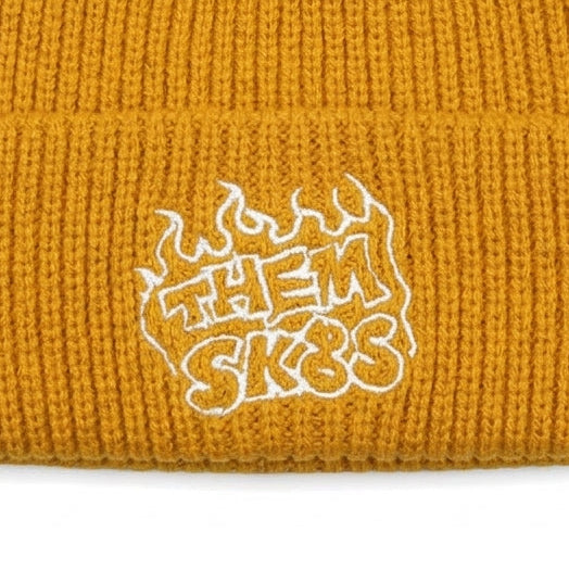Fire Beanie black