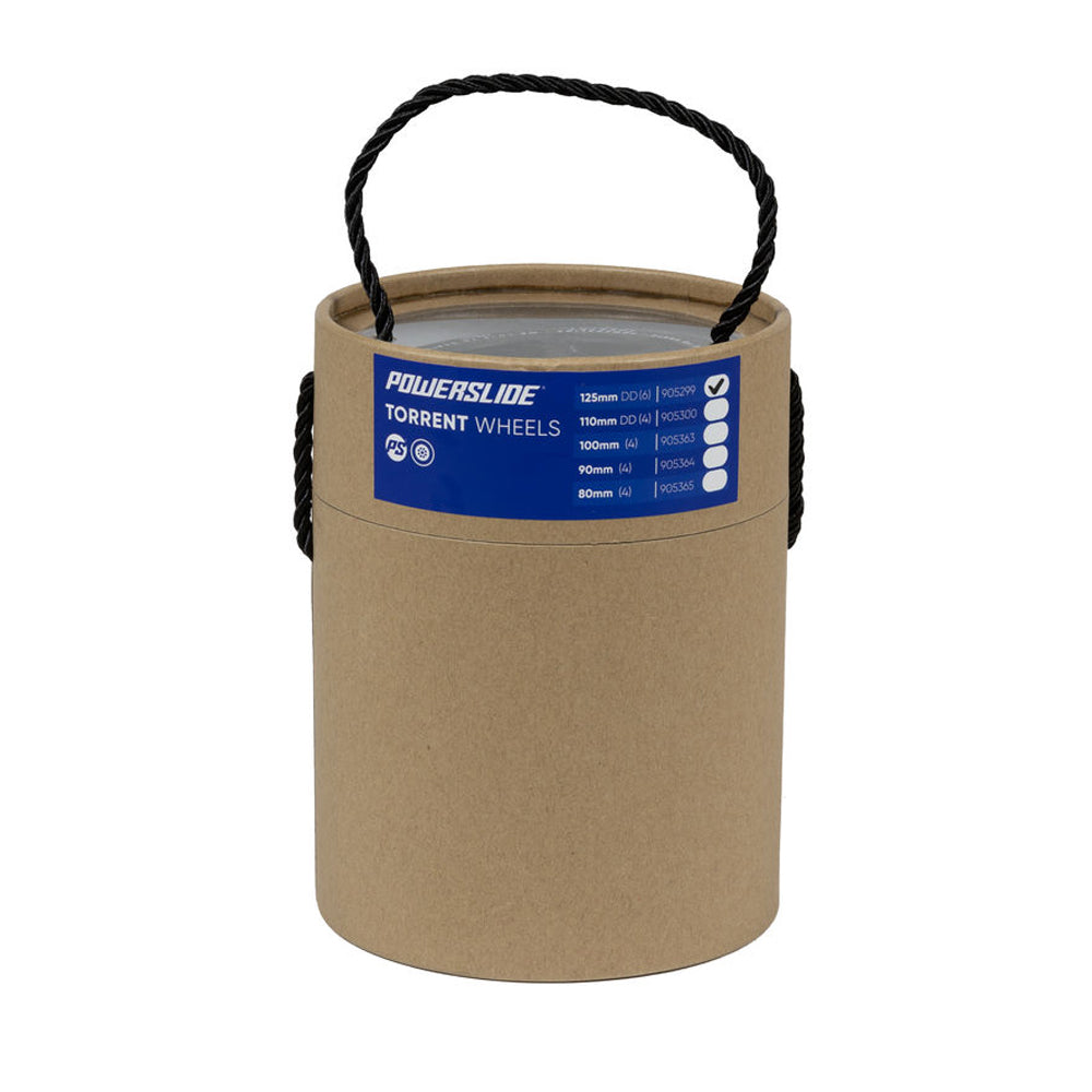 125mm Torrent Rain Black 6-pack