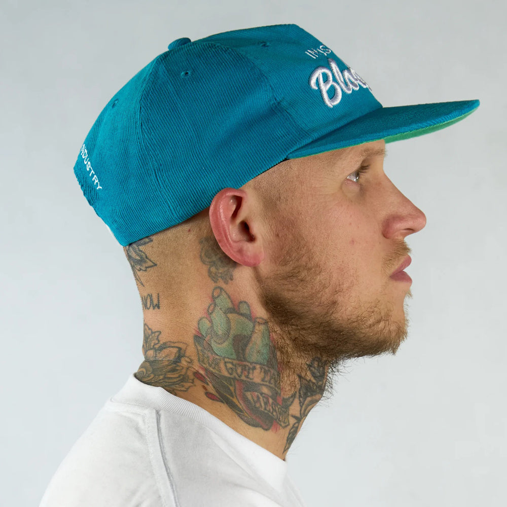 Cord Hat blue