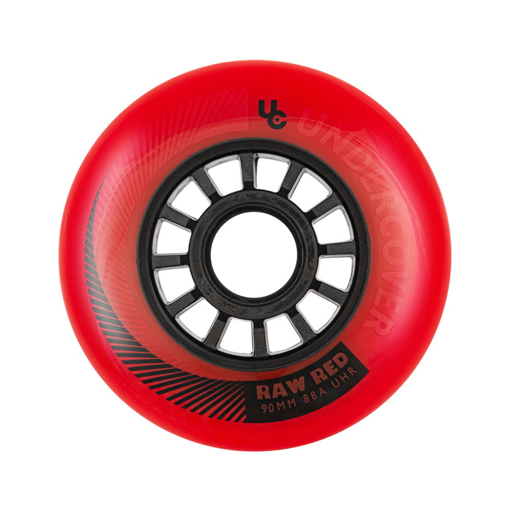 Raw red 90mm/85a 4-pack