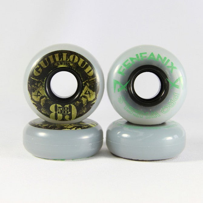 Guilloud wheels 58mm/89A