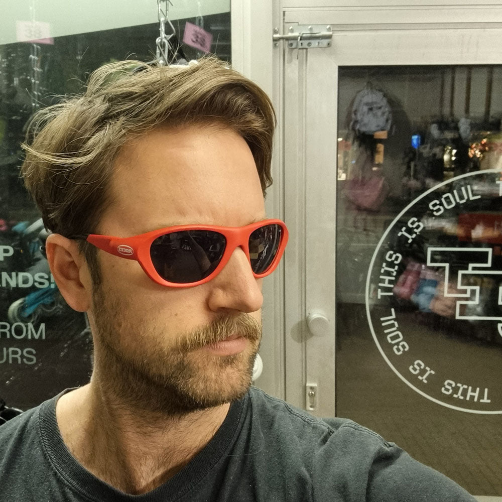 Space Sunglasses red