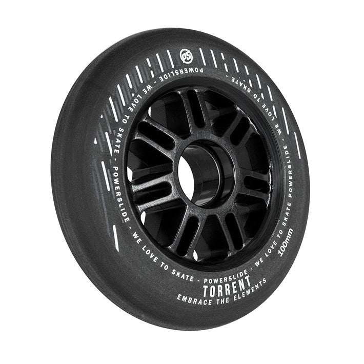 100mm Torrent Rain Black 4-pack