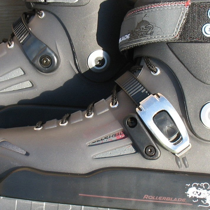 Ankle buckle SBM2 Solo green pair