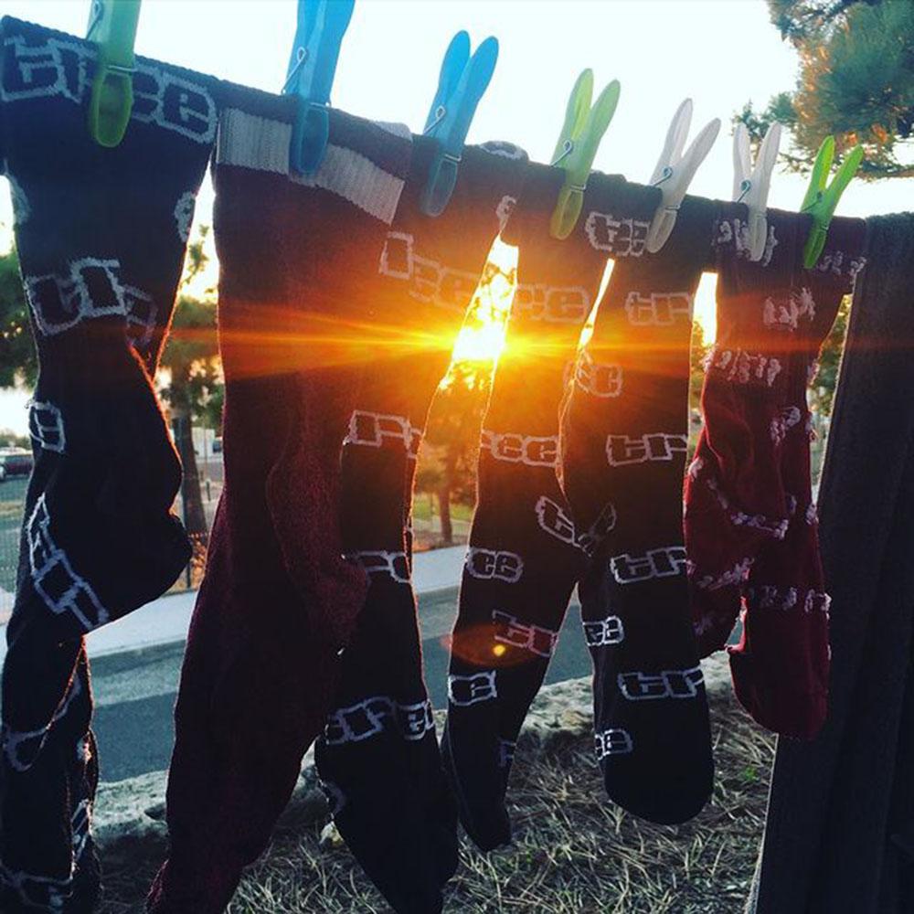 Socks red