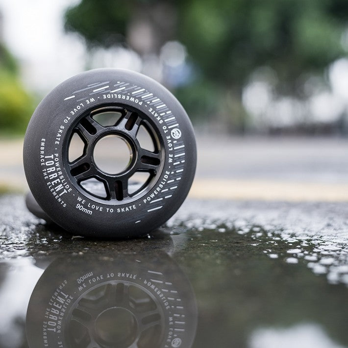 80mm/84A Torrent Rain Black 4-pack