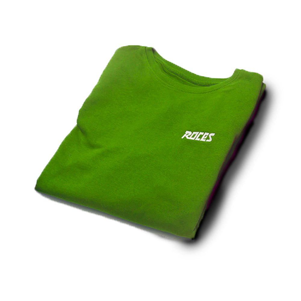 Organic crewneck sweatshirt green