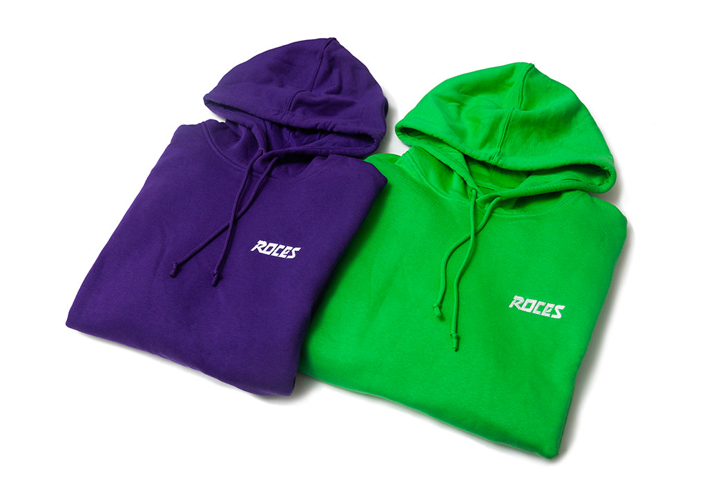Organic hoodie purple
