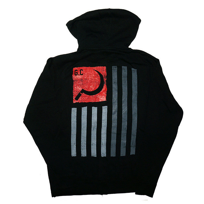 Zip-Up Flag Hoodie