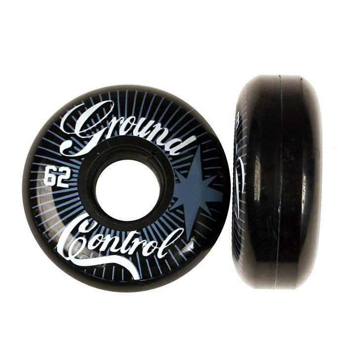 62mm 90A black 4-pack