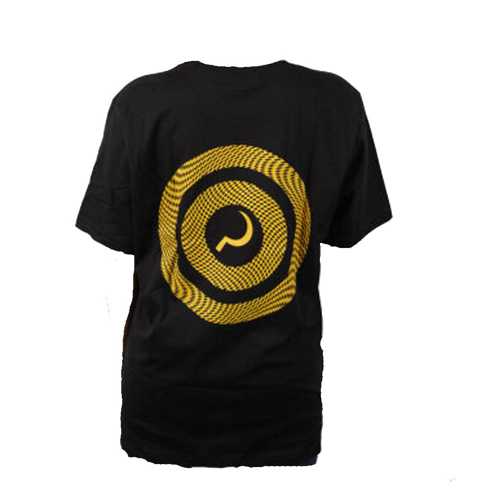 Logo shirt black yellow