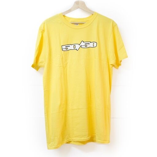 Stamp logo shirt yellow