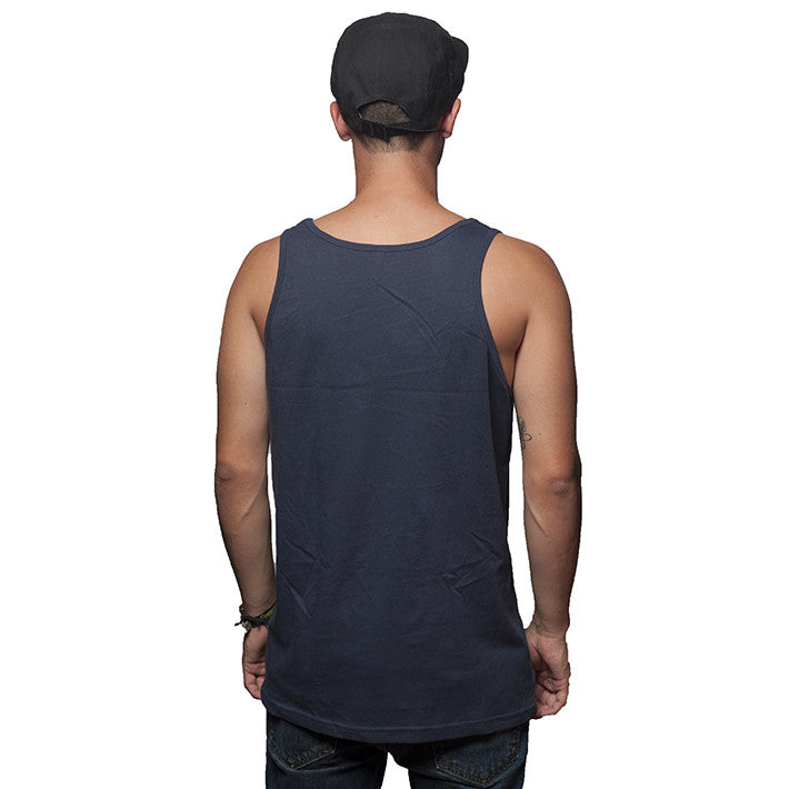 How I Roll Tank Top navy