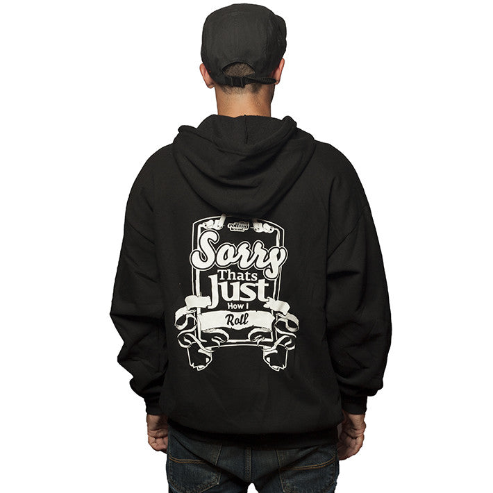 How I Roll Zipped Hoodie
