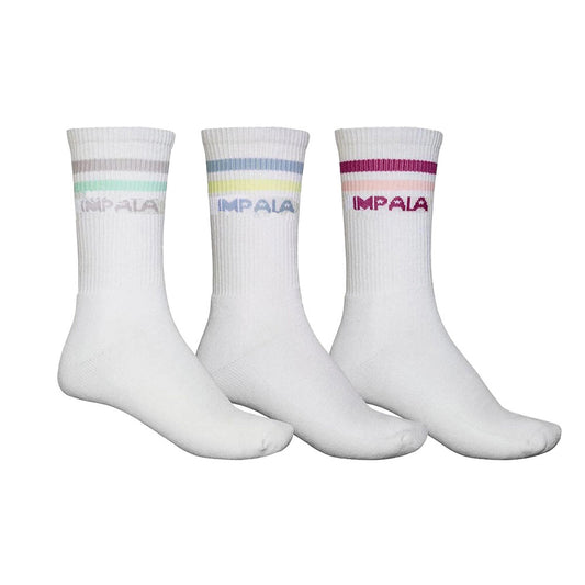 Stripe Sock white/pastel 3-pack
