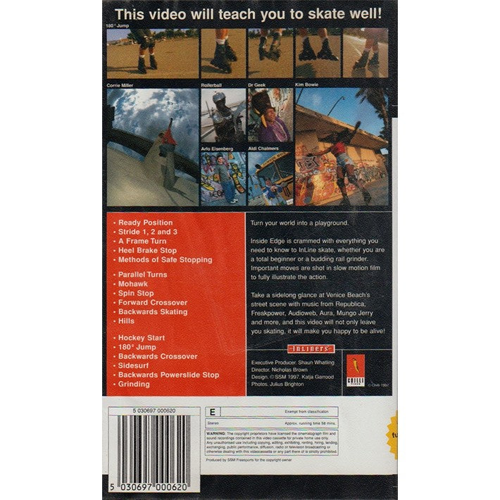 Inside Edge VHS