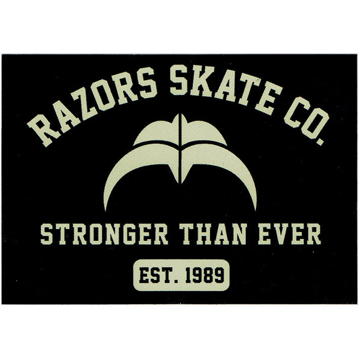 Sticker Skate CO black/white 7x5cm