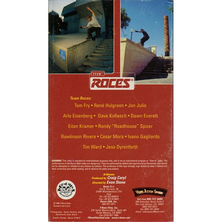 Team Roces VHS