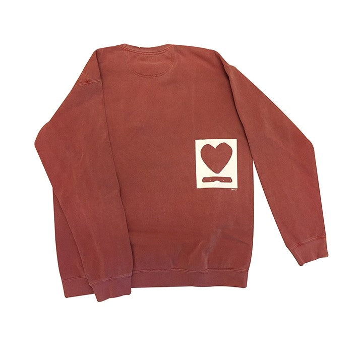 Blade Love sweater vintage red