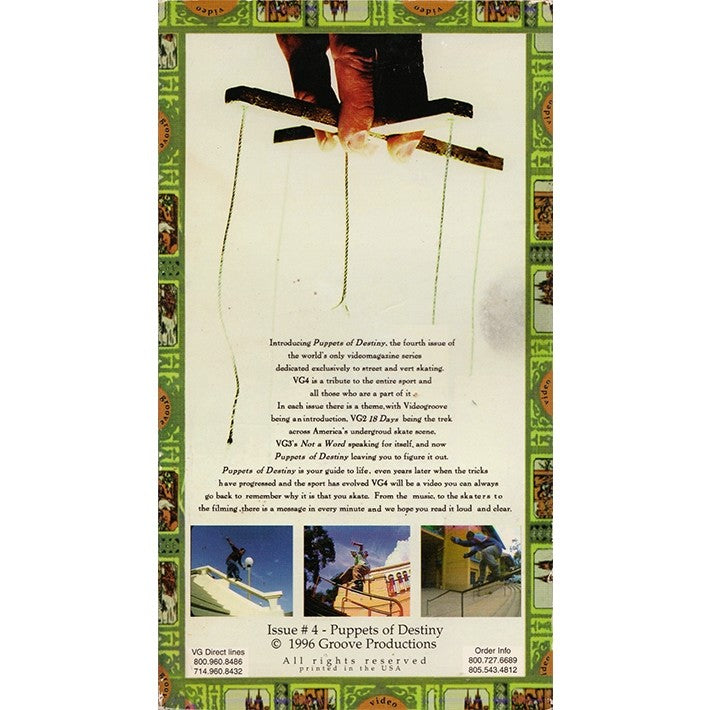 VG 4 - Puppets of destiny VHS