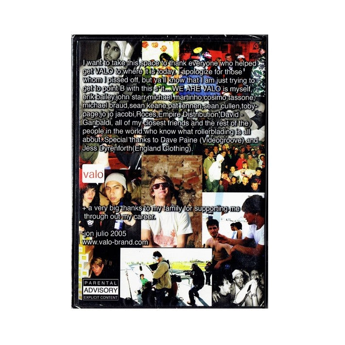 We Are Valo DVD