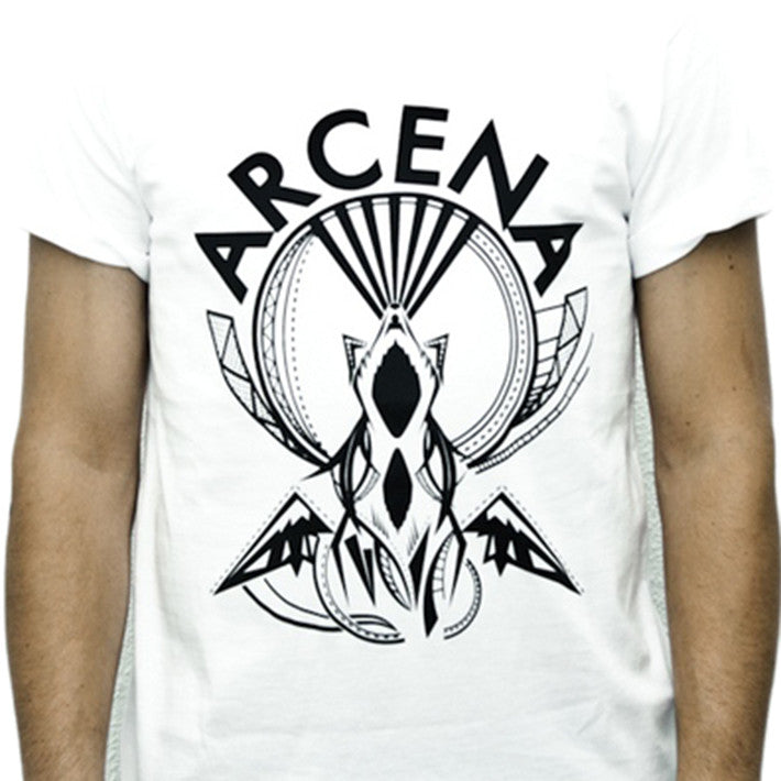 Wolf Tribal white