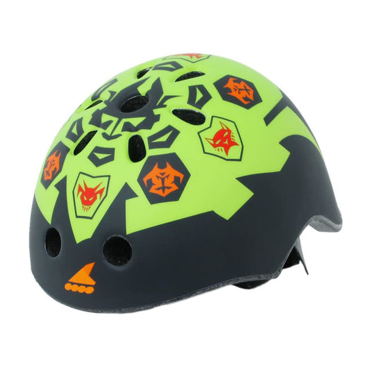 JR Helmet black/green