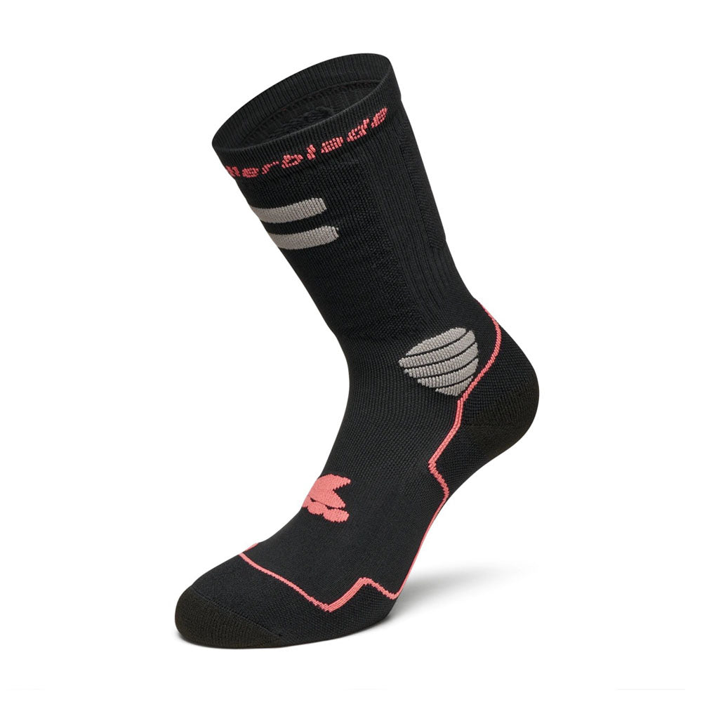 High Performance Socks black/coral