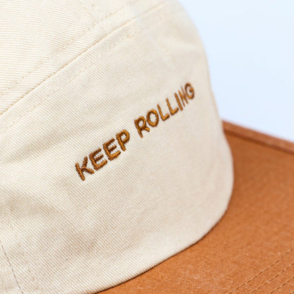 5 Panel ”Keep Rolling" Cap