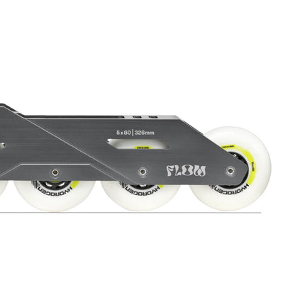 165/195mm Flow 5x80mm 326mm Grey