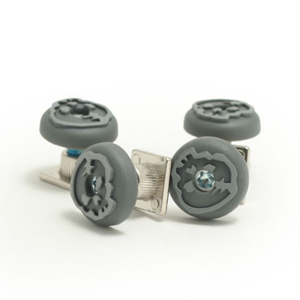 Cuff bolts Legacy M6 grey 4-pack