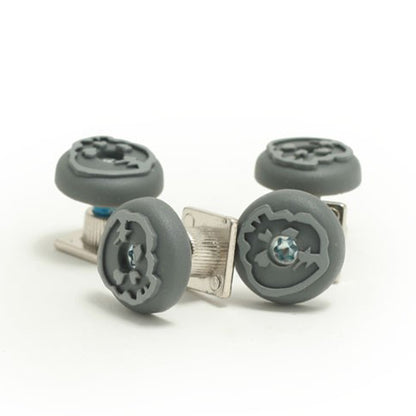 Cuff bolts Legacy M6 grey 4-pack