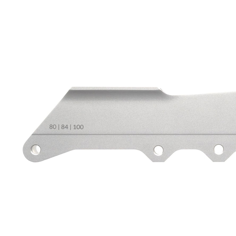 165mm MK2 80-84-100 4x84mm 3x100mm 255mm Satin Silver