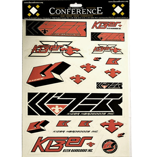 Vintage Sticker set 21x30cm 20-pack