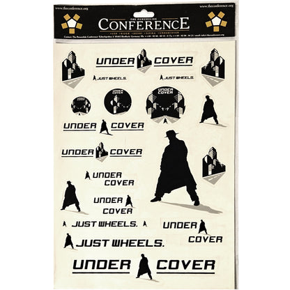 Vintage Sticker set 21x30cm 20-pack