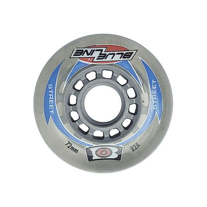 Blueline Street clear 76mm/82A pcs