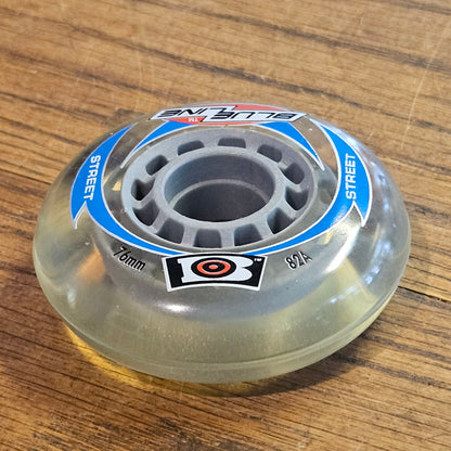 Blueline Street clear 76mm/82A pcs