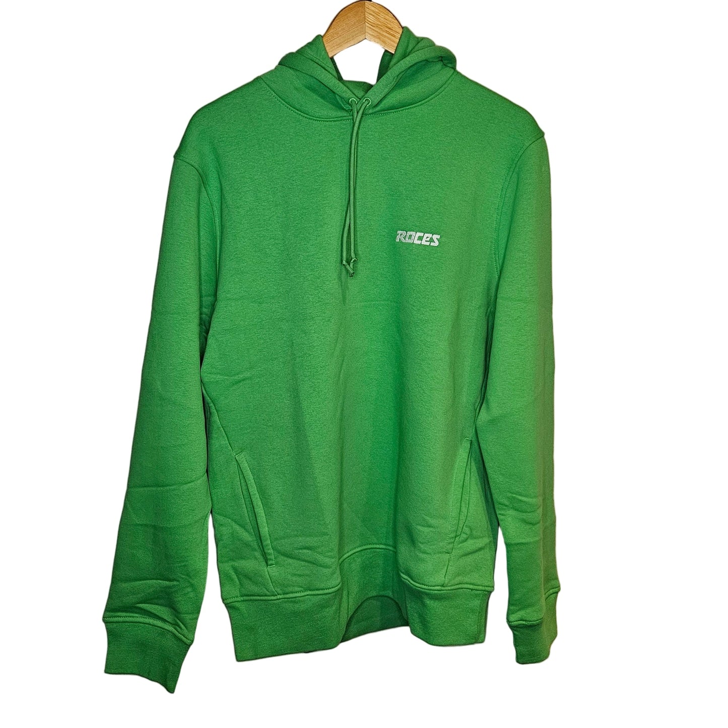 Organic hoodie green