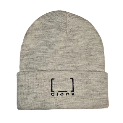 Blank Beanie grey