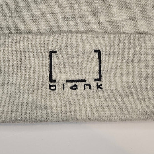 Blank Beanie grey