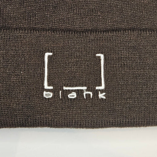 Blank Beanie brown