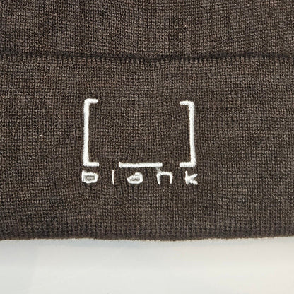 Blank Beanie brown