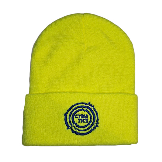 Beanie neon/blue