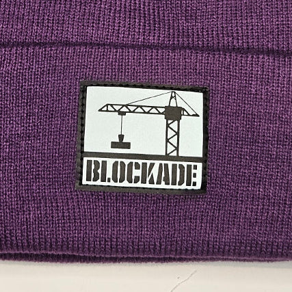 3M Reflective Beanie purple