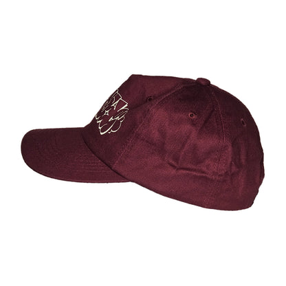 Maroon Throwie caps