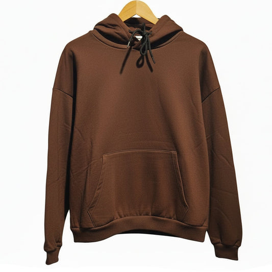Organic Hoodie Plum Wood
