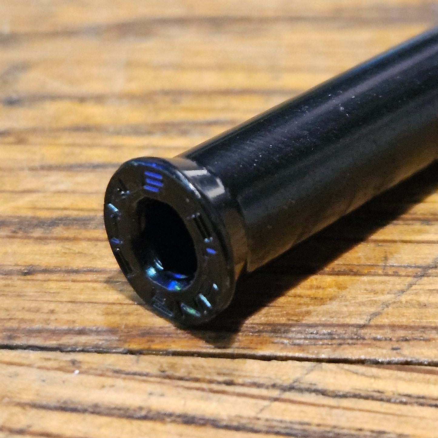 Axle Single 8mm Allan/Hex M7 L35mm Black pcs
